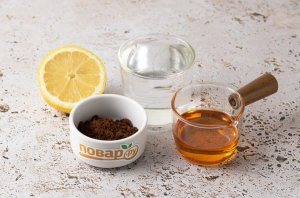 Кофе с лимоном и медом